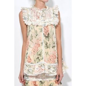 Zimmerman hydrangea babydoll top